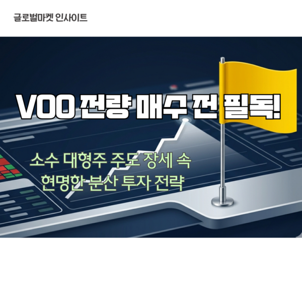 VOO 전량 매수 전 필독! 소수 대형주 주도&hellip;