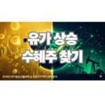 유가 상승 수혜주 찾기: KODEX WTI 원유선물부터 금 관련 ETF까지 완벽 분석