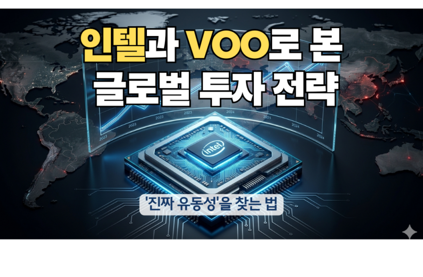 인텔과 VOO로 본 글로벌 투자 전략: ‘진짜 유동성’을&hellip;